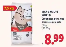 Lidl Croquetes per a gat oferta