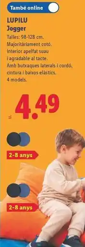 Lidl Lupilu - jogger oferta