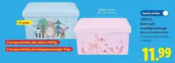 Lidl Lupilu - banc amb emmagteremtage oferta