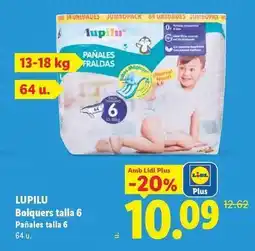 Lidl Lupilu - panales talla 6 oferta
