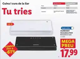 Lidl Silvercrest - envasadora al buit oferta