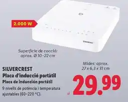Lidl Silvercrest - placa d'induccio portátil oferta