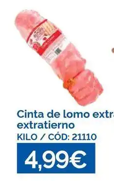 Dialsur Cash & Carry Elpozo - extratierno cinta de lomo oferta