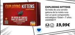Juguettos Exploding kittens oferta
