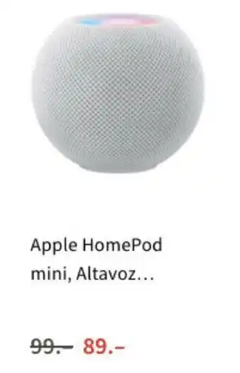 MediaMarkt Apple HomePod mini, Altavoz... oferta