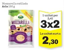 Sorli Arla mozzarella ratllada oferta