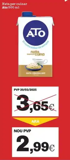 Sorli Ato nata per cuinar oferta