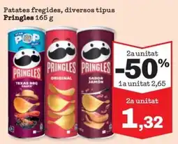 Sorli Pringles patates fregides diversos tipus oferta