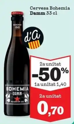 Sorli Cervesa Bohemia Damm oferta