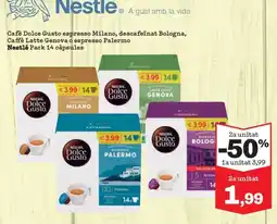 Sorli Nestlé Café Dolce Gusto espresso Milano, descafeïnat Bologna, Caffè Latte Genova o espresso Palermo oferta