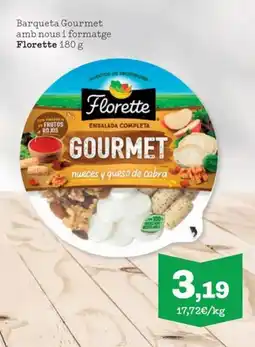 Sorli Florette ensalada completa gourmet nueces y queso de cabra oferta