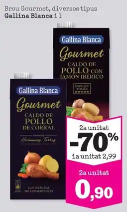 Sorli Gallina Blanca brou Gourmet diversos tipus oferta
