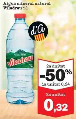 Sorli Viladrau aigua mineral natural oferta