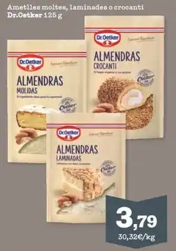 Sorli Dr.Oetker almendras molidas oferta