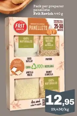 Sorli Frit Ravich panellets oferta
