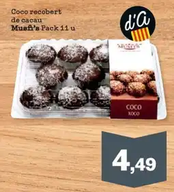 Sorli Musfi's coco recobert de cacau oferta
