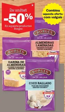 Sorli Borges en aquests prouctes oferta