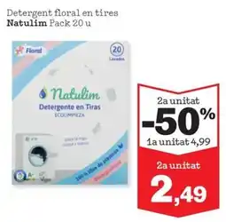 Sorli Natulim Detergente en Tiras oferta