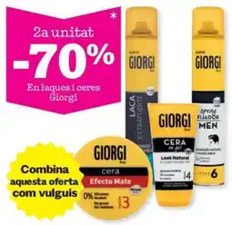 Sorli Giorgi en laques i ceras oferta