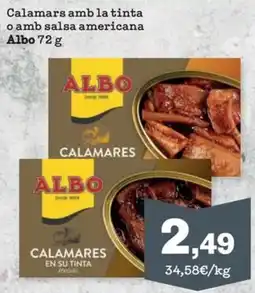 Sorli Albo calamares en su tinta oferta