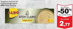 Sorli Albo atún claro en aceite de oliva virgen extra oferta