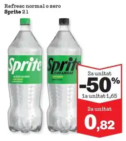 Sorli Sprite refresc normal o zero oferta
