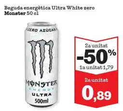 Sorli Monster energy ultra white zero oferta