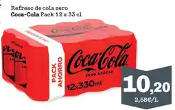 Sorli Coca-Cola Refresc de cola zero oferta