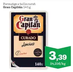 Sorli Gran Capitán formatge a talls curat oferta