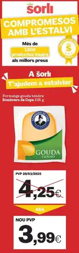 Sorli Sorli formatge gouda tierno oferta