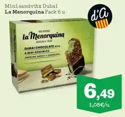 Sorli La Menorquina mini sandvitx dubai oferta