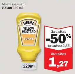 Sorli Heinz mostassa suau oferta