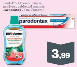 Sorli parodontax dentifrici frescor diària oferta