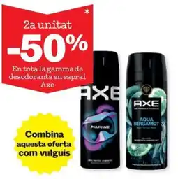 Sorli Axe desodorants en esprai oferta