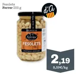 Sorli Ferrer fesolets oferta