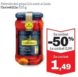 Sorli Carretilla pebrots del piquillo amb allada oferta