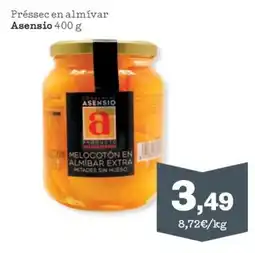 Sorli Asensio melocotón en almíbar extra oferta