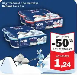 Sorli Danone Skyr natural o de maduixa oferta