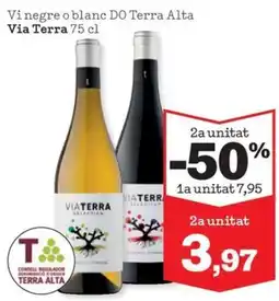 Sorli Viatera vi negre o blanc DO Terra Alta oferta
