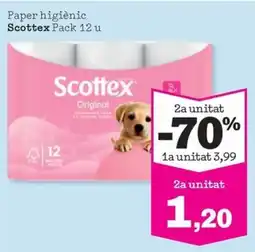 Sorli Scottex paper higiènic oferta