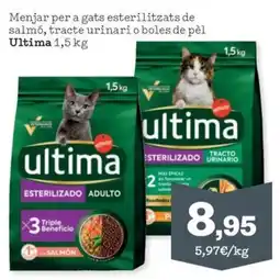 Sorli ultima esterilizado adulto salmón oferta