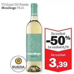 Sorli Monólogo Vi blanc DO Rueda oferta