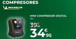 Feu Vert Michelin mini compresor digital 12v oferta