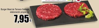 FROIZ Burger Meat de Ternera Gallega elaboración propia kg oferta