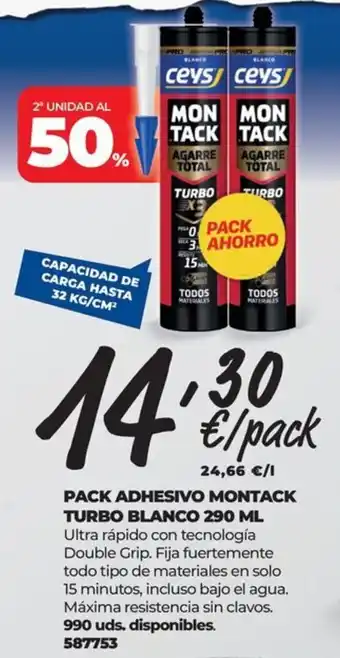 Ceys montack turbo blanco