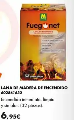 Coinfer Masso lana de madera de encendido oferta