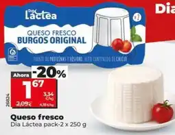 Dia Dia lactea - queso fresco oferta