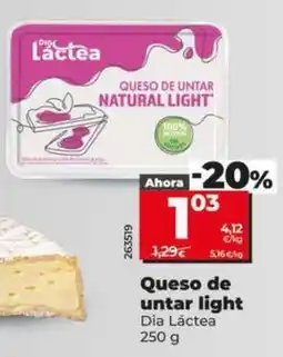 Dia Dia lactea - queso de untar light oferta