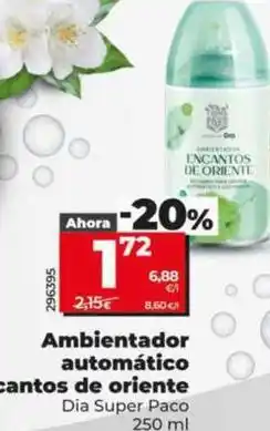 Dia Ambientador automatico entos de oriente oferta
