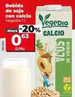 Dia Vegedia - bebida de soja con calcio oferta